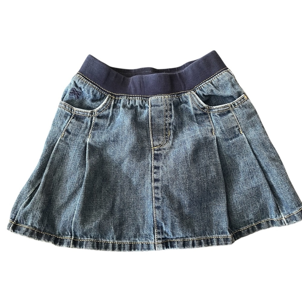 Gymboree Pull on Denim Skirt Size 8 (Girl)